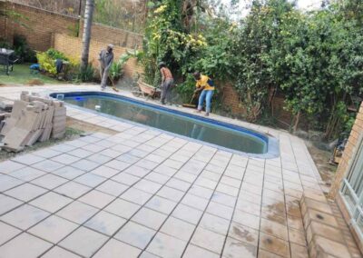 Equestria Residential Swimming Pool And Courtyard Paved 4