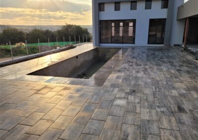 Lanseria Patio Swimming Pool With Flagstone Paving