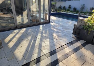 Midrand Waterfall Estate Pool Patio Paving 5