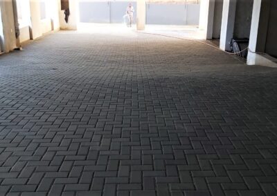 New Development In Centurion Paving For Basement And Parking Area