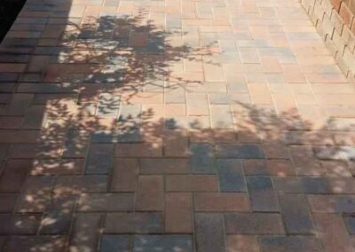 Woodlands Lifestyle Estate Residential Backyard Paving 4