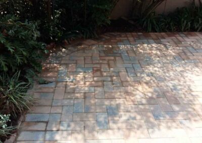 Woodlands Lifestyle Estate Residential Backyard Paving 5