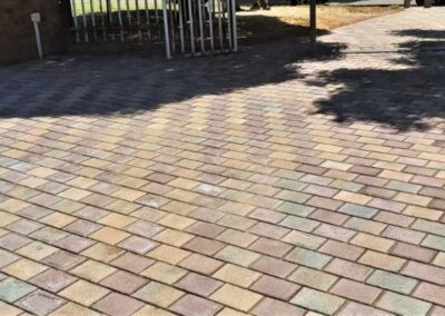Rooihuiskraal Residential Driveway Project, Paved With Cottage Pavers